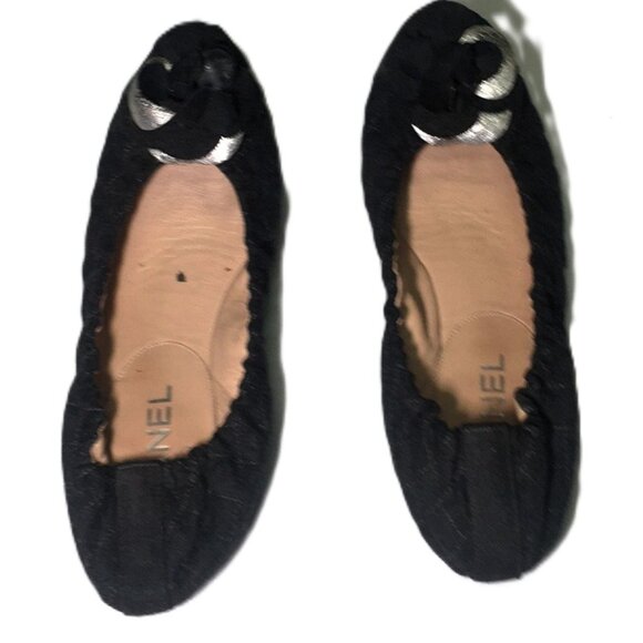 🛑CHANEL Designer ➕🆒 FLATS Flower SANDALS Ballet SHOES Logo Comfort 💸BUY NOW‼️ - Picture 5 of 16
